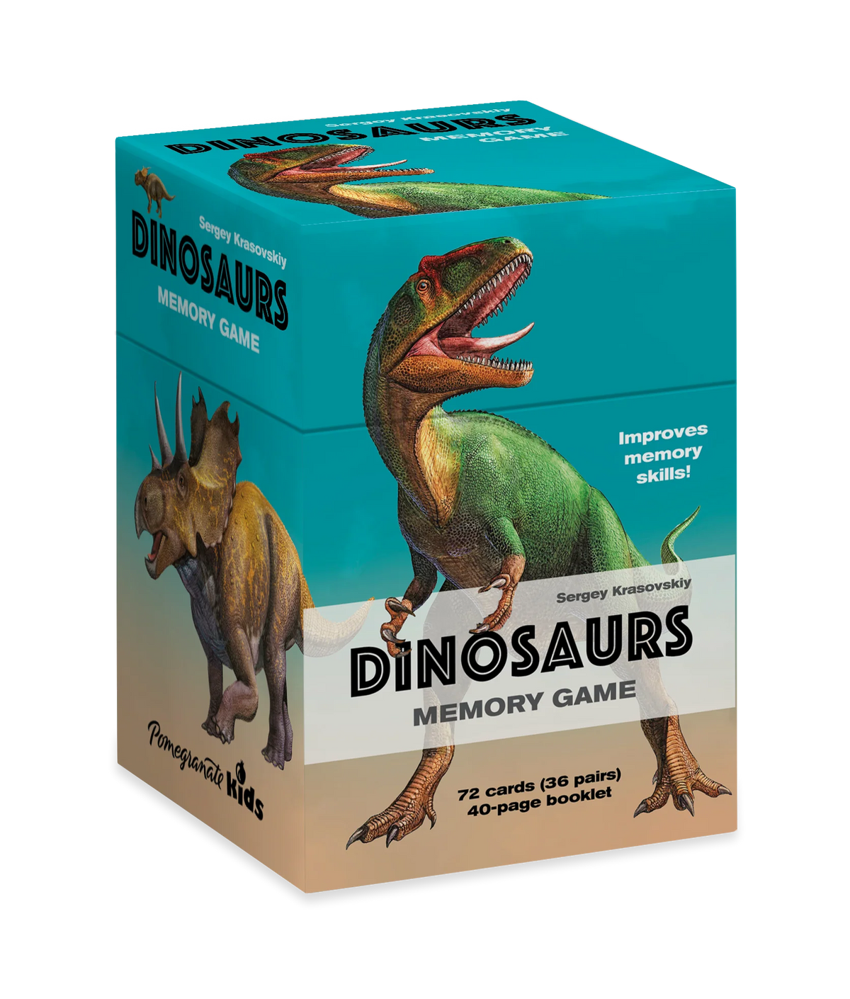 Pomegranate Sergey Krasovskiy Dinosaurs Memory Game