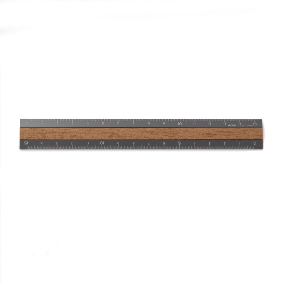 Dark charcoal coloured metal with dark timber (African Mahogany) strip