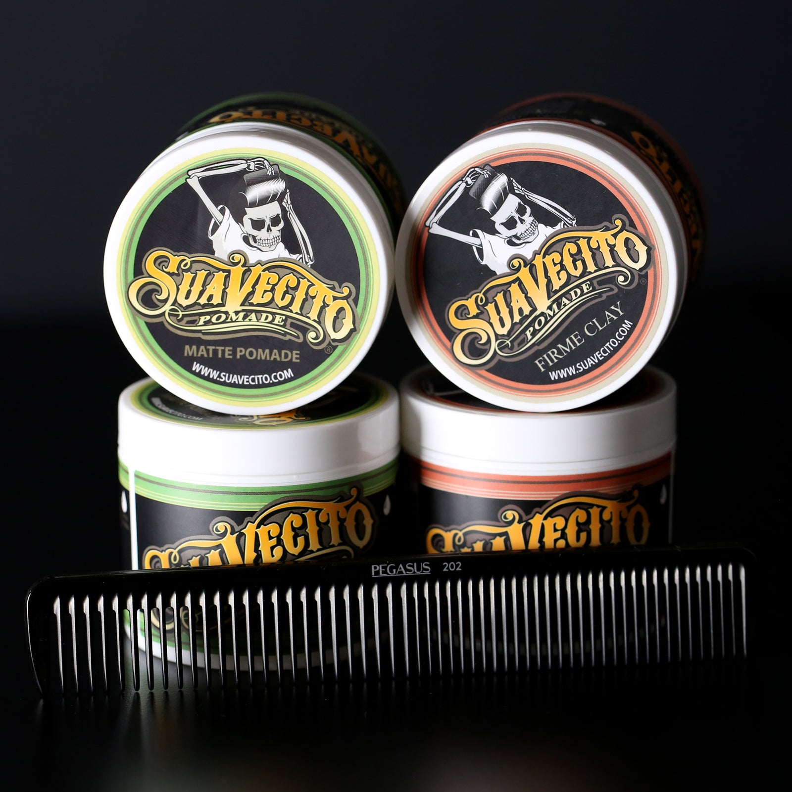 Suavecito Hair Pomade  and Pegasus Comb