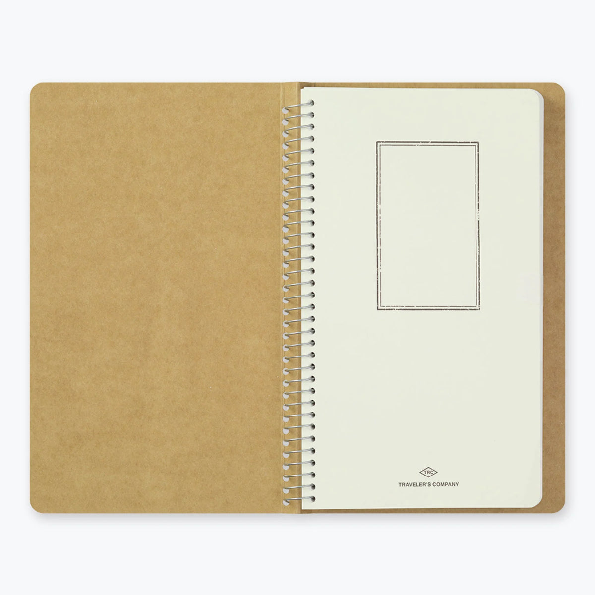 Traveler's Company Notebook Spiral Ring A5 Slim - MD Paper White