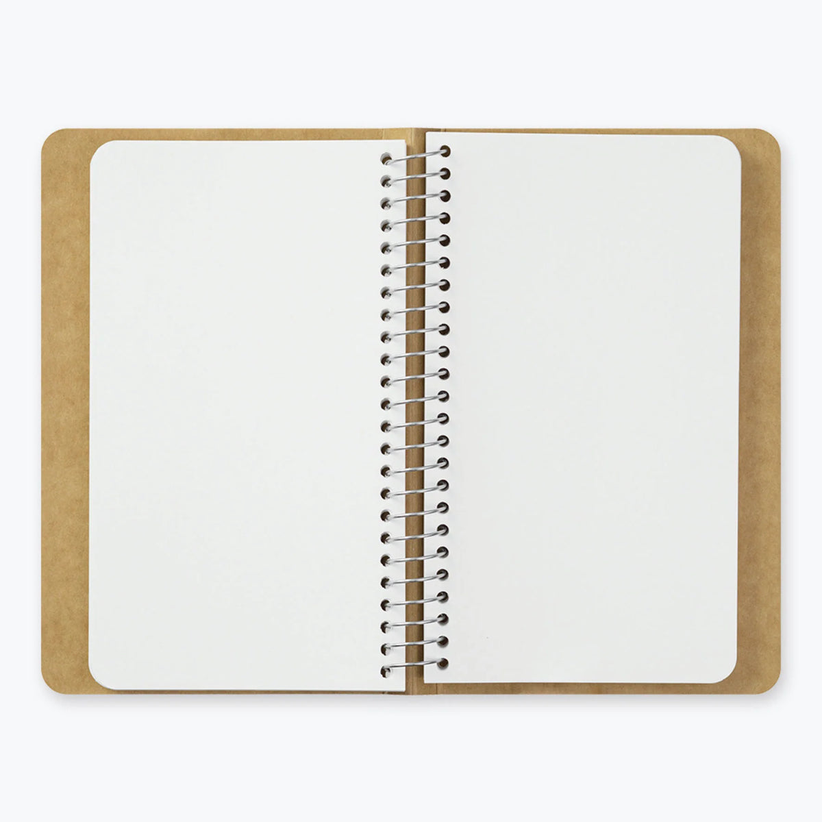 Traveler's Company Notebook Spiral Ring A6 Slim - MD Paper White
