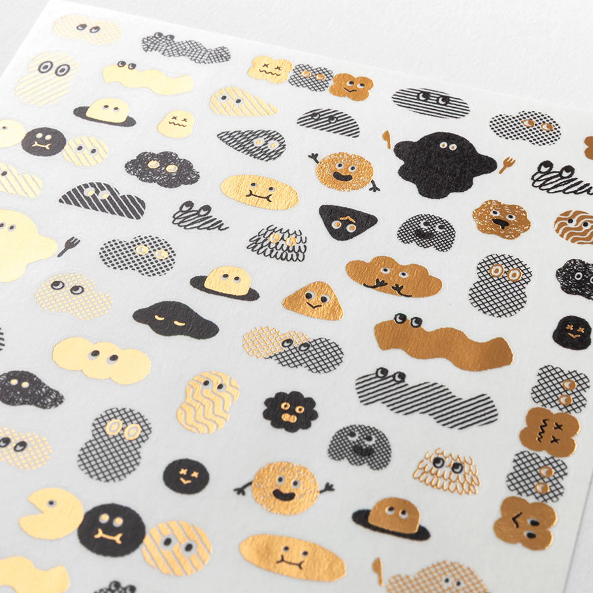 Midori Yuru Log Planner Sticker Sheet - 1 Sheet