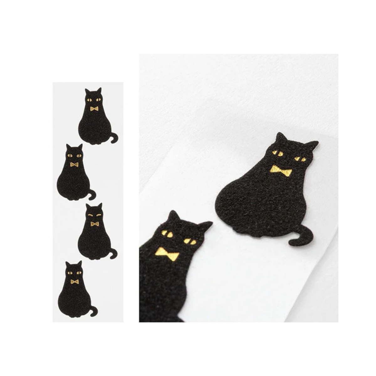 Midori Animal Sticker Mini Letter Set - Cat