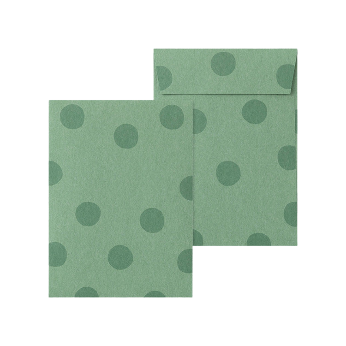 Midori Letter Set with Fluffy Animal Stickers - Panda