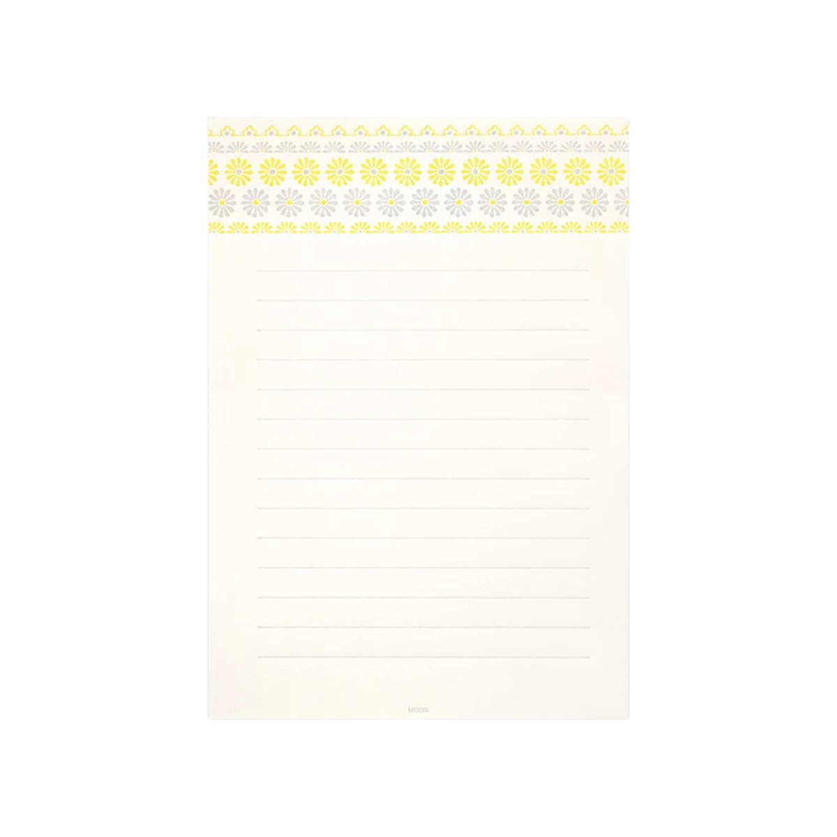 Midori Letterpress Letter Set - Floral