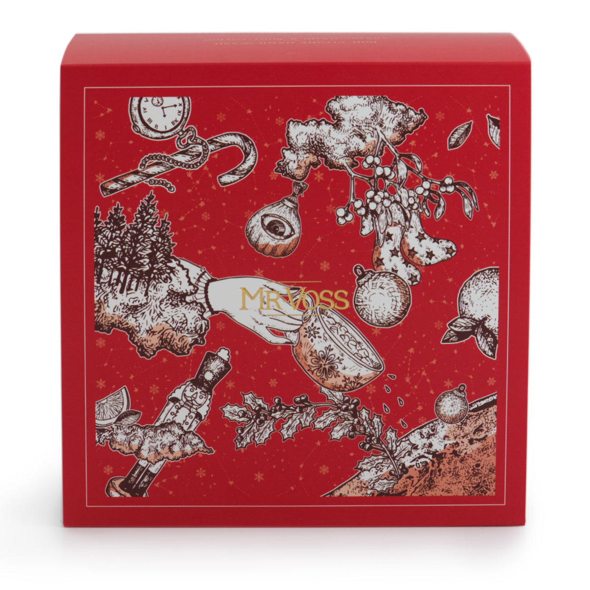 Red Feestive
Christmas Packaging for MrVoss Christmas duo 