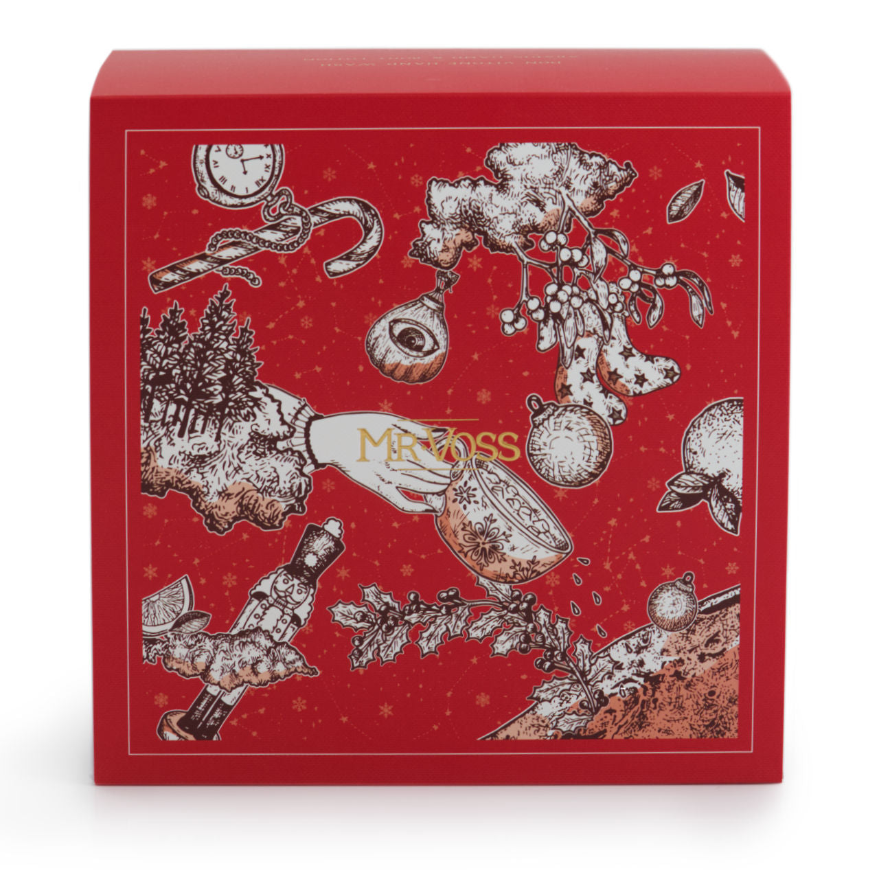 Red Feestive
Christmas Packaging for MrVoss Christmas duo 