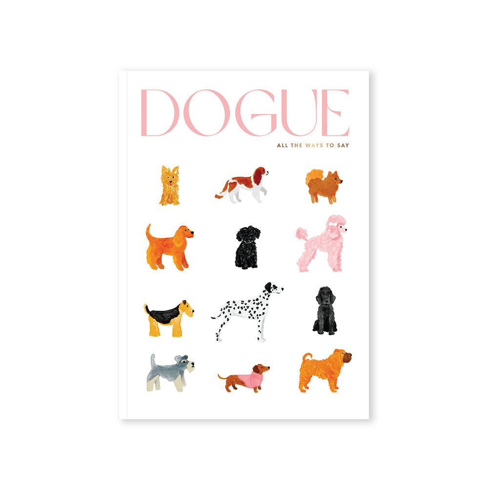 All the Ways to Say A5 Notebook - Dog(ue)