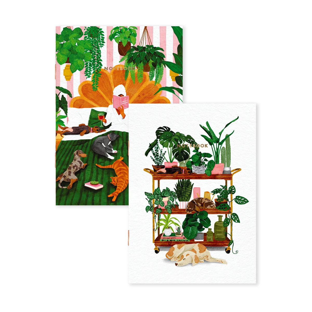 All the Ways to Say A6 Notebooks Duo Pack of 2 - Life Without Plants & Pets