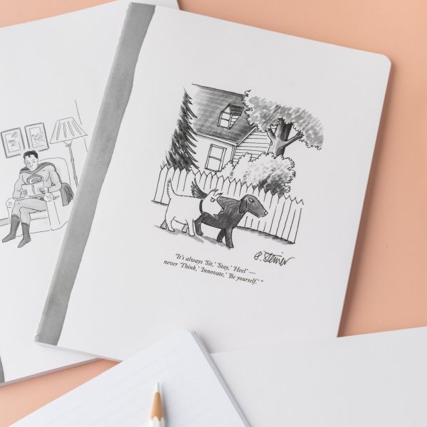 Nelson Line New Yorker 2 Pack Notebooks Set - Dogs