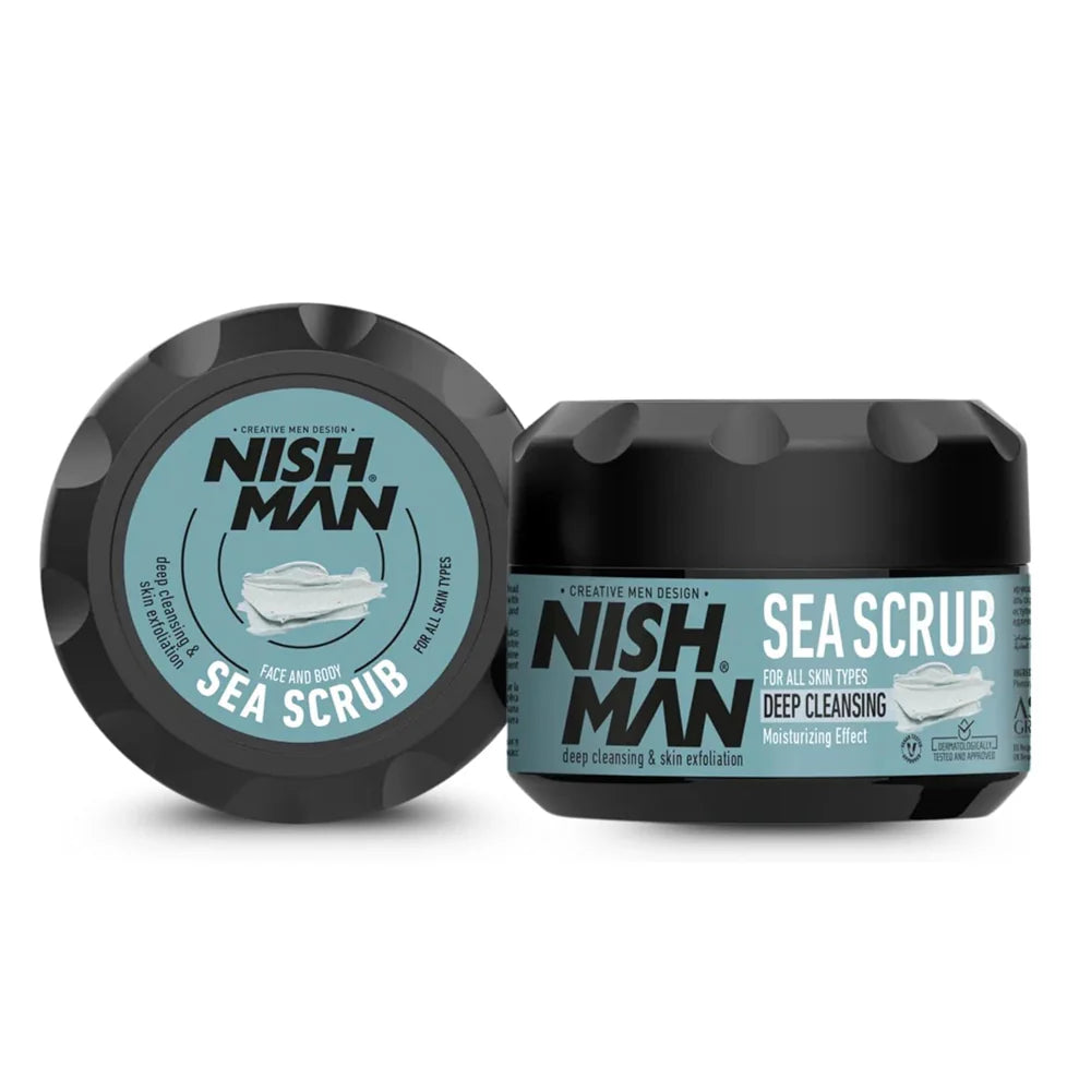 NishMan Face and Body Sea Scrub 300ml