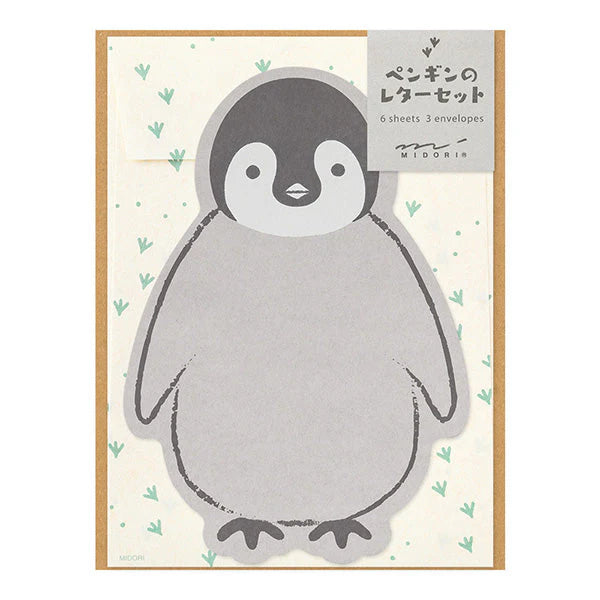 Midori Die Cut Letter Writing Set