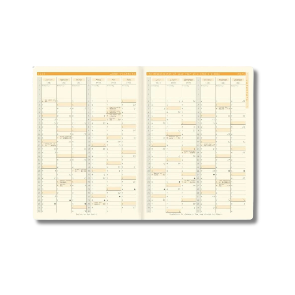 Rhodia 2026 Monthly Diary A5