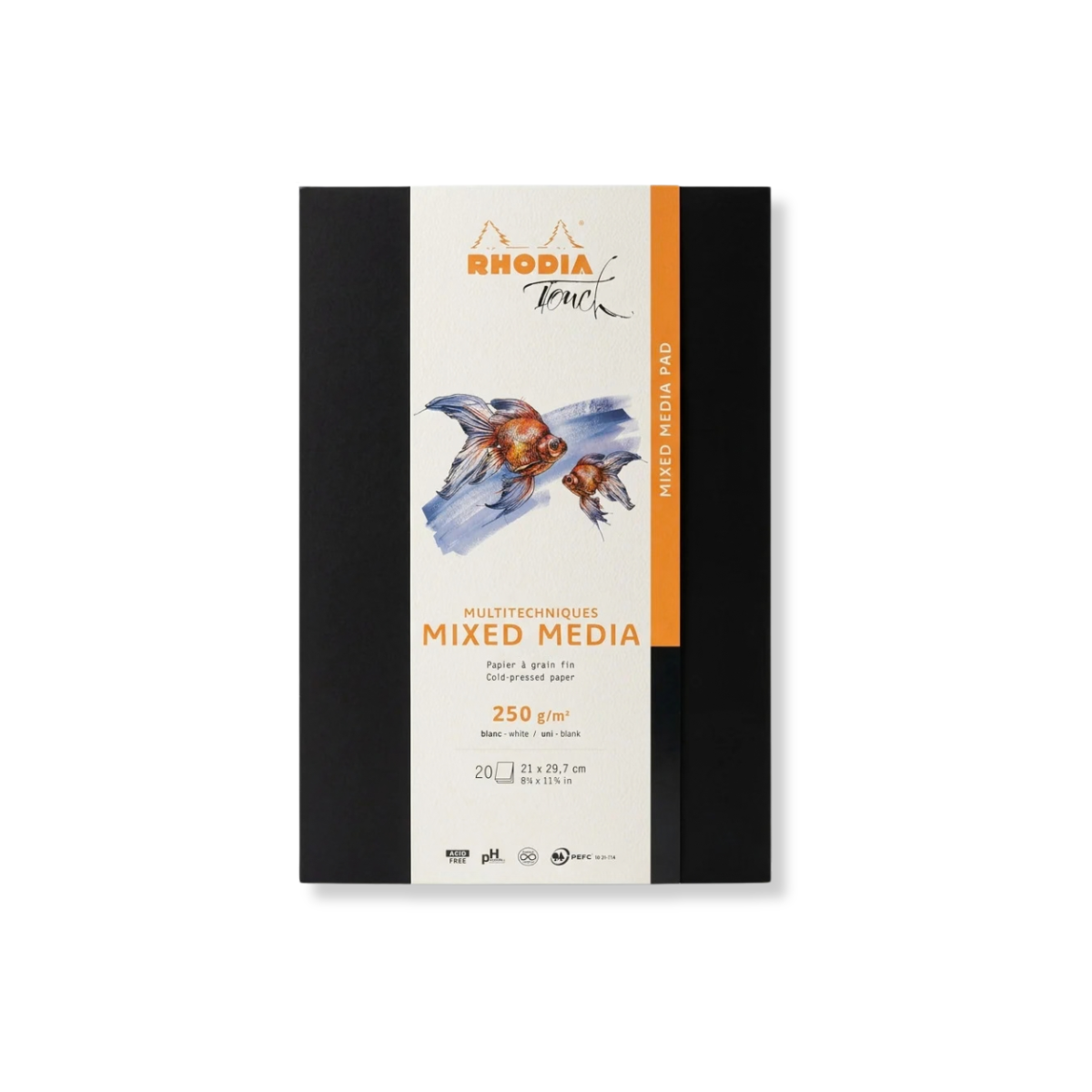 Rhodia Touch Mixed Media Sketchpad A4+ Portrait