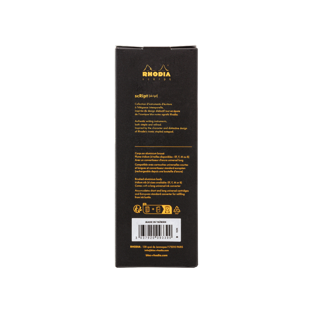 Rhodia scRipt Fountain Pen