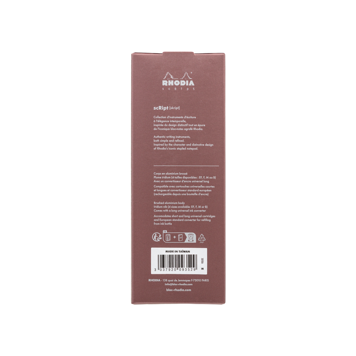 Rhodia scRipt Fountain Pen