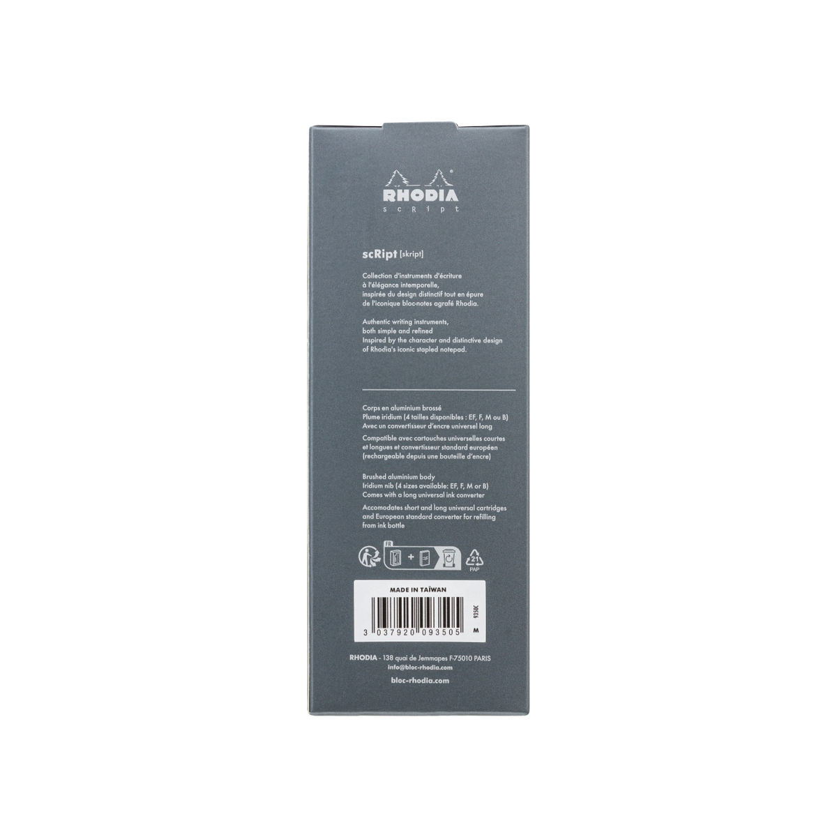Rhodia scRipt Fountain Pen