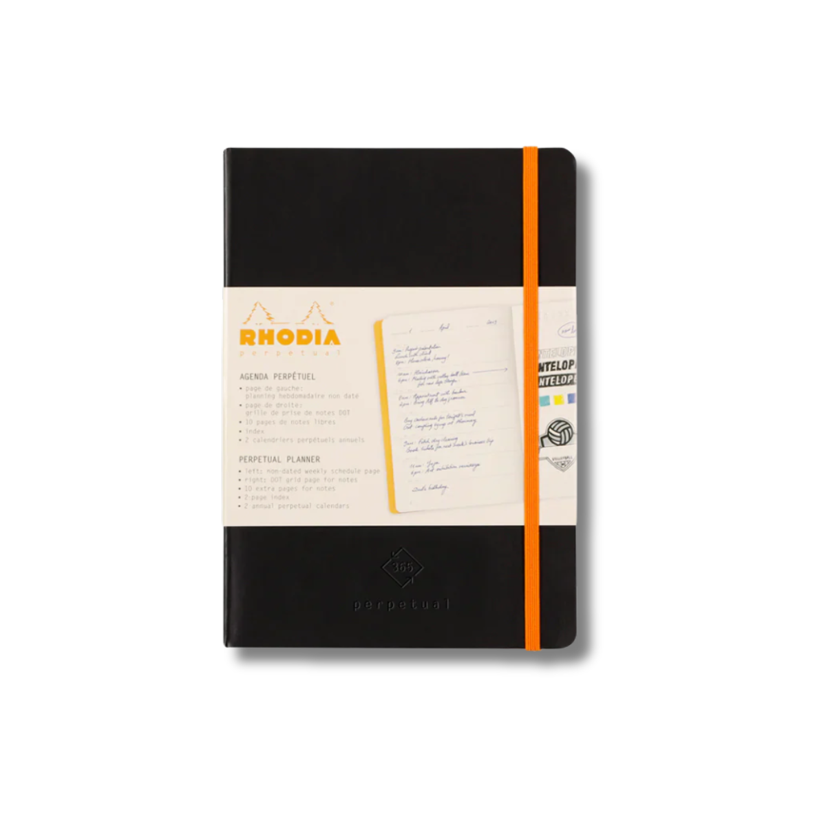 Rhodiarama Perpetual Undated Planner A5