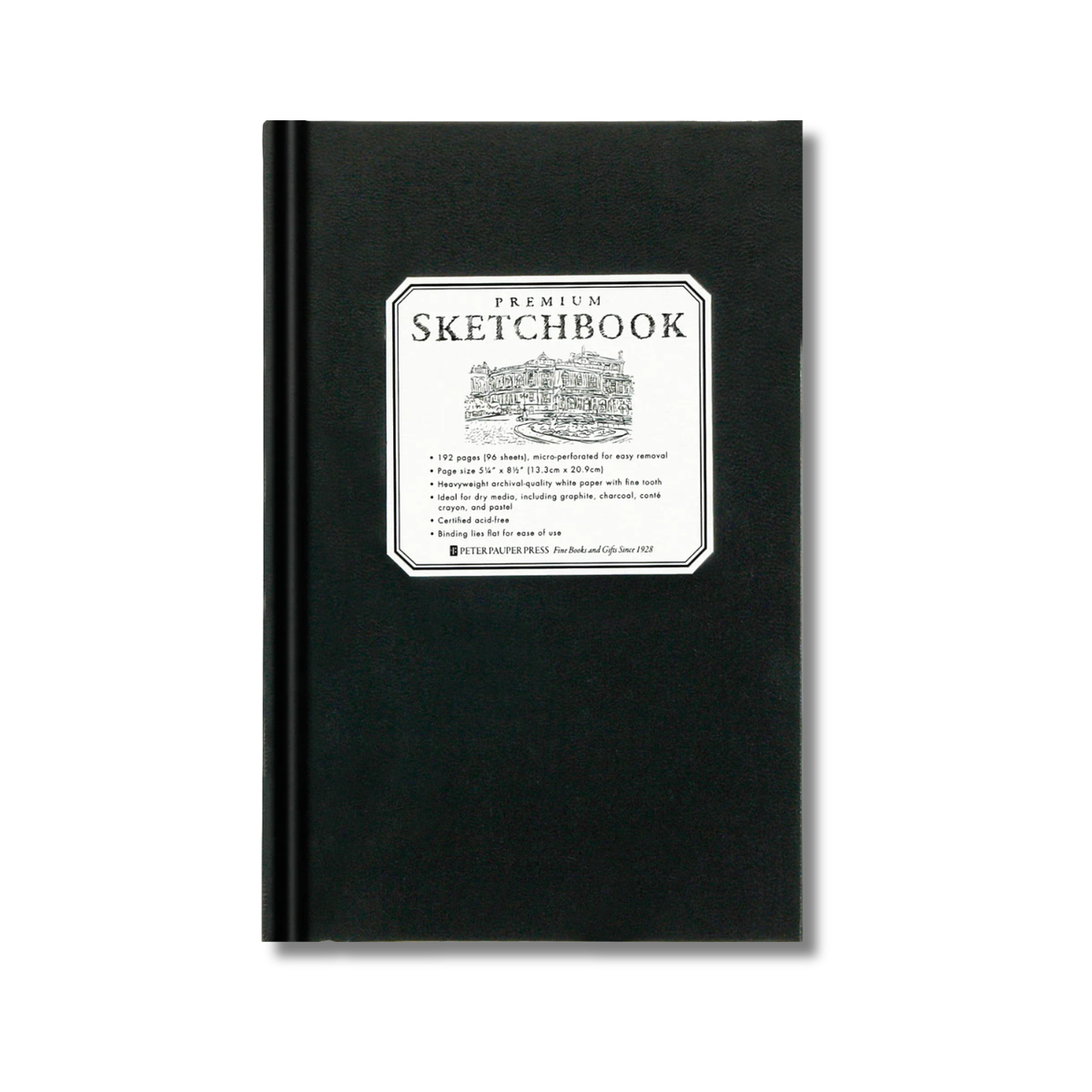 Small Black Premium Sketchbook