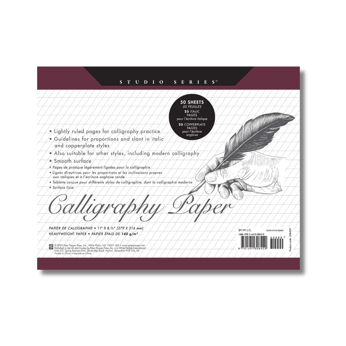 Studio Series Calligraphy Paper Pad