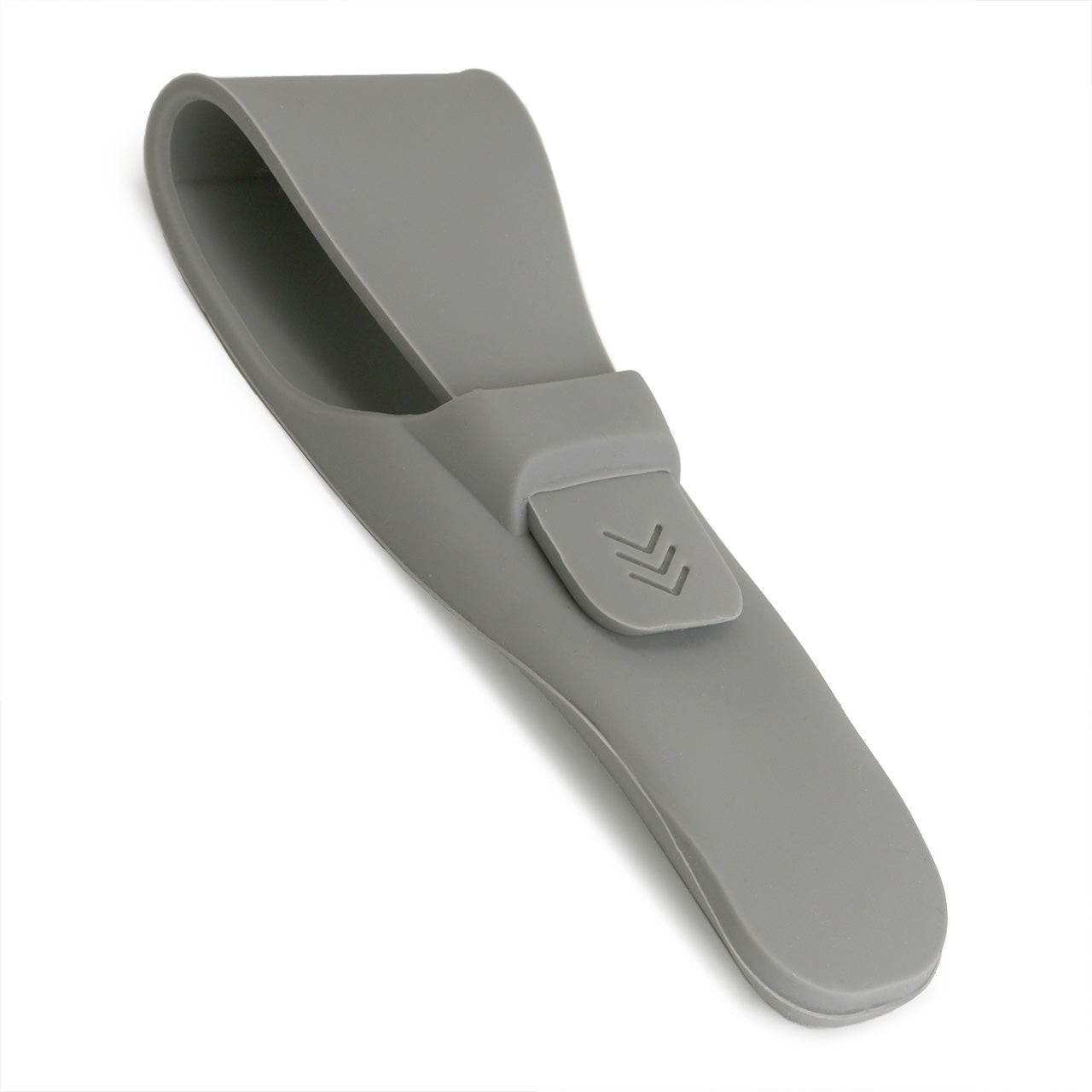 RazorWrap silicone razor case in light grey
