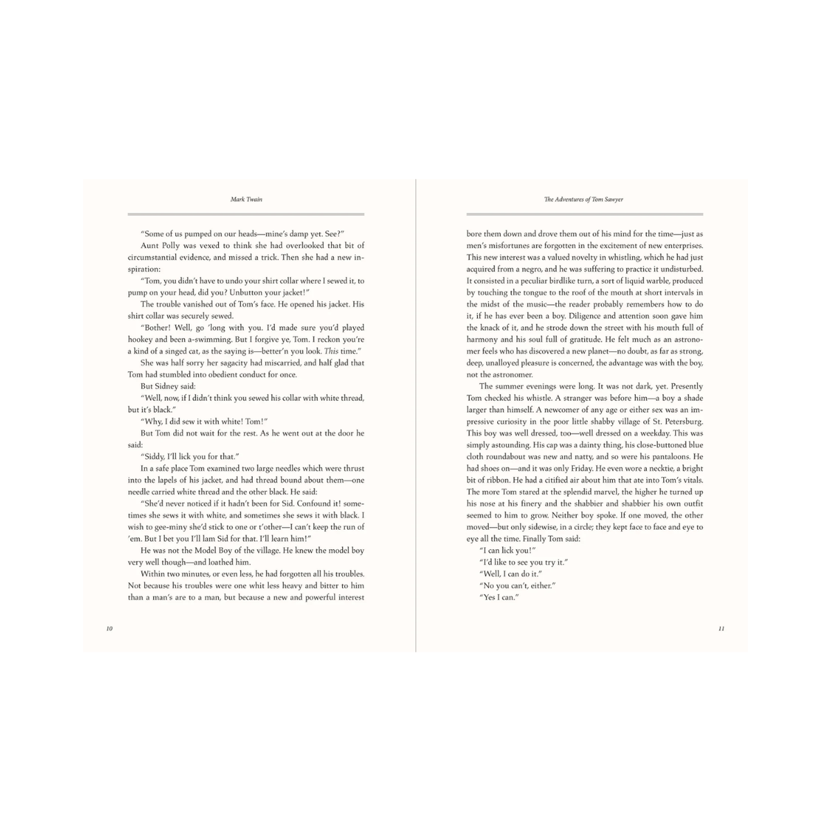 The Adventures of Tom Sawyer by Mark Twain