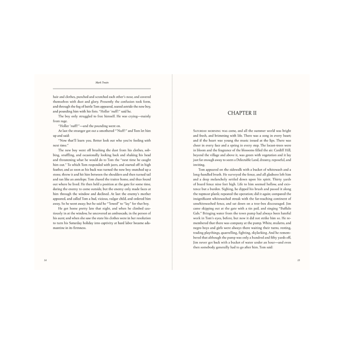 The Adventures of Tom Sawyer by Mark Twain