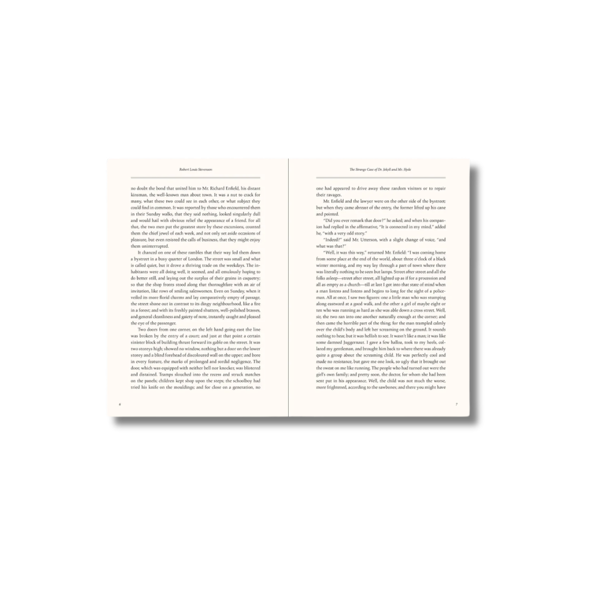 The Strange Case of Doctor Jekyll and Mr. Hyde by Robert Louis Stevenson