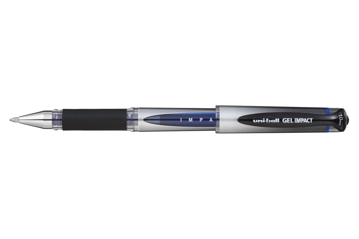 Uni-ball Gel Impact pen on a white background