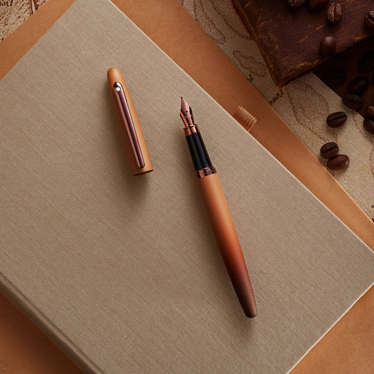 Sheaffer VFM 9428 Coffee Edition Matt Brown Fountain Pen