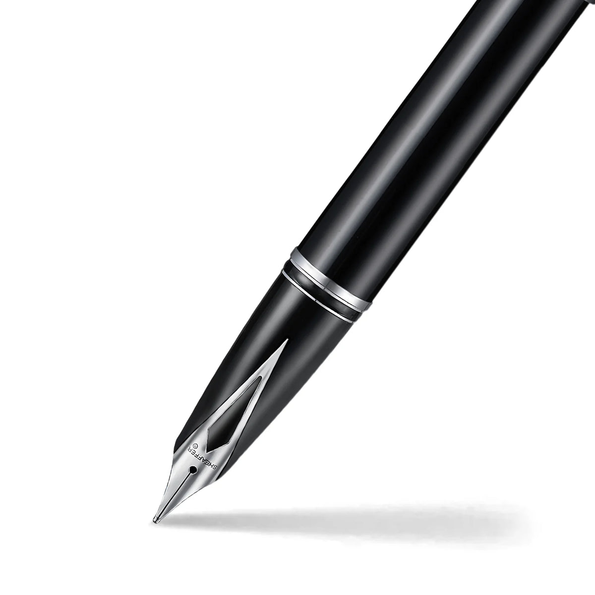 Sheaffer Legacy Glossy Black Inlaid Nib Fountain Pen