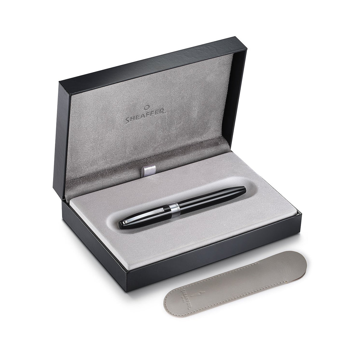 Sheaffer Legacy Glossy Black Inlaid Nib Fountain Pen