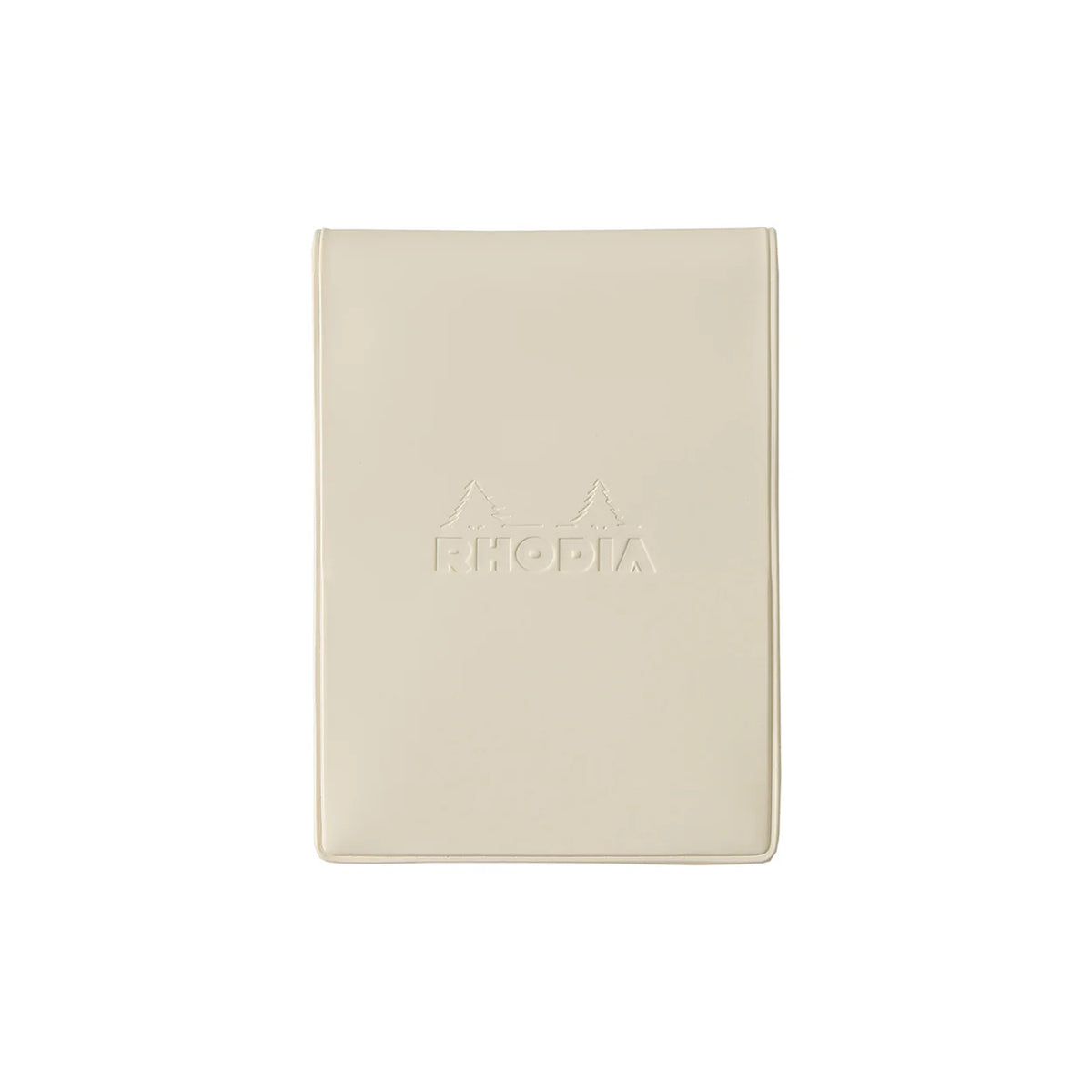 Rhodia No.11 Top Stapled Notepad A7 Grid PVC Cover
