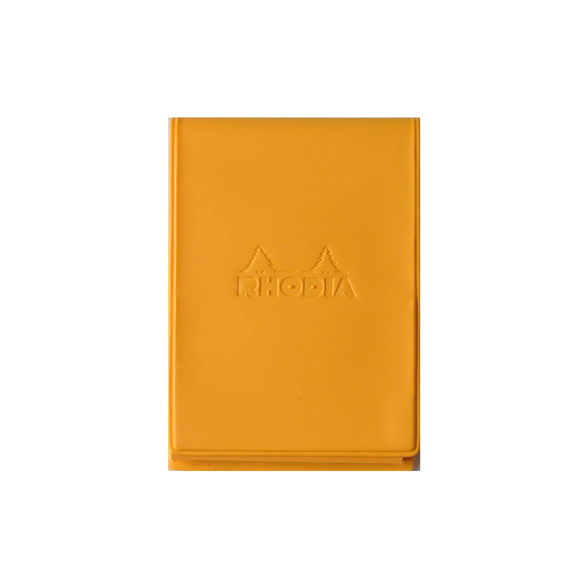 Rhodia No.11 Top Stapled Notepad A7 Grid PVC Cover