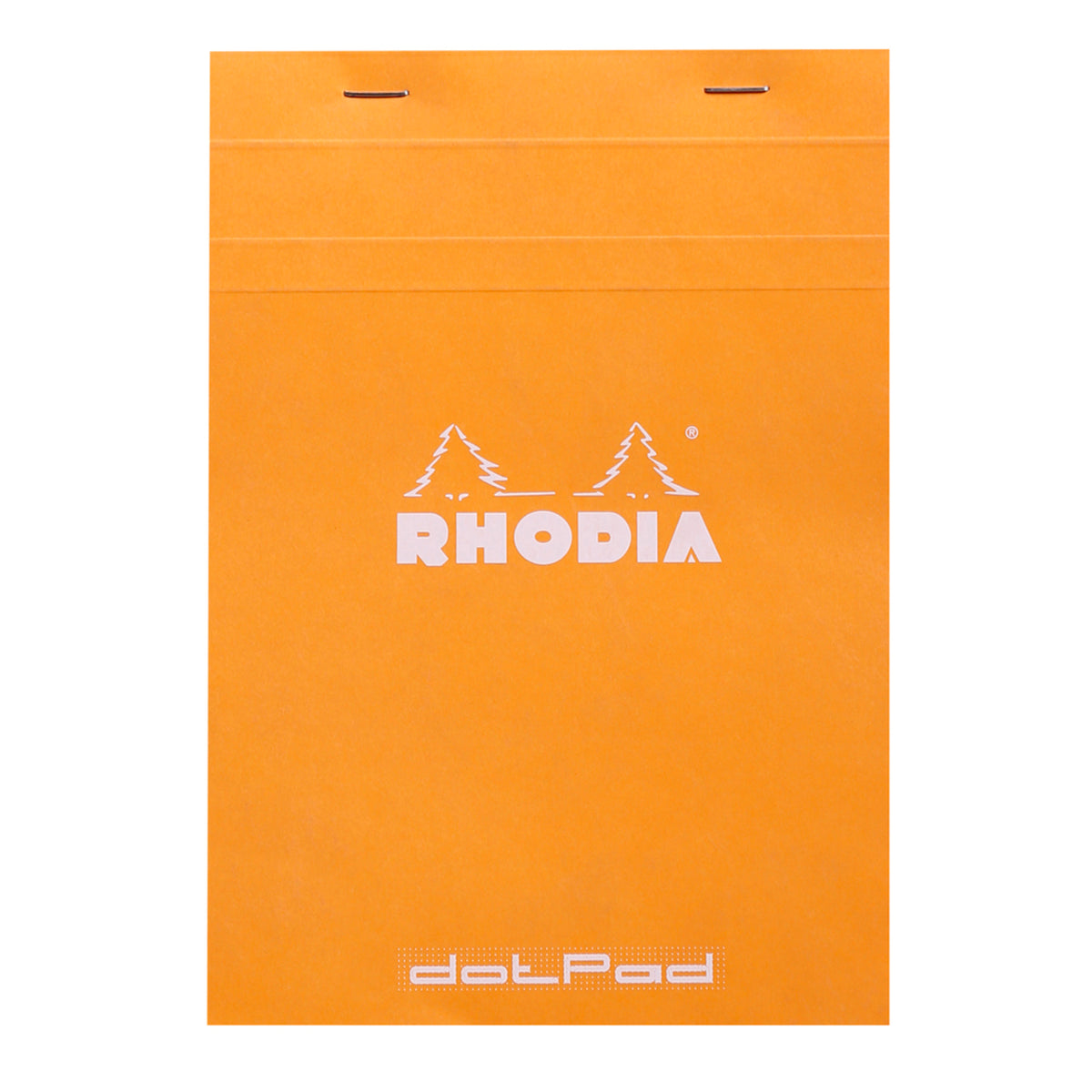 Rhodia No.16 Top Stapled Dot Pad A5 Orange