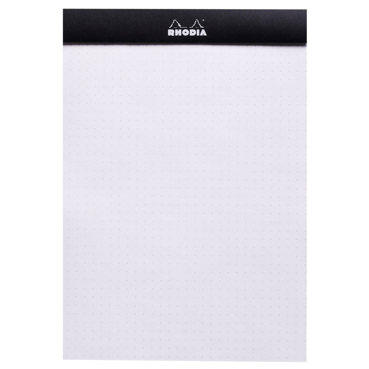 Rhodia No.16 Top Stapled Dot Pad A5 Black