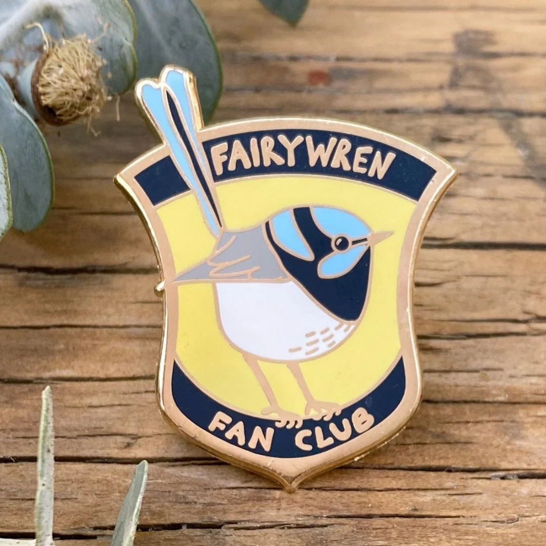 Bridget Farmer Bird Enamel Pins