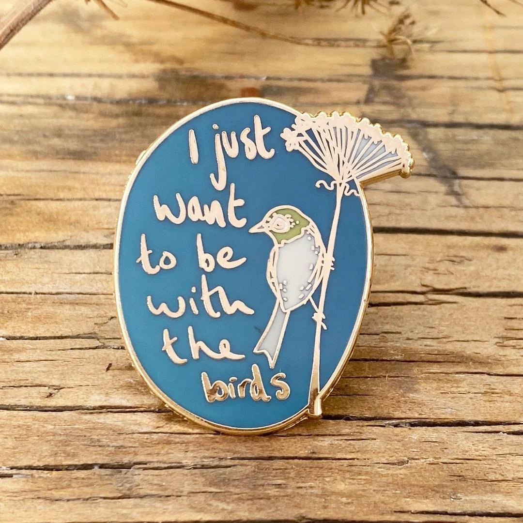 Bridget Farmer Bird Enamel Pins