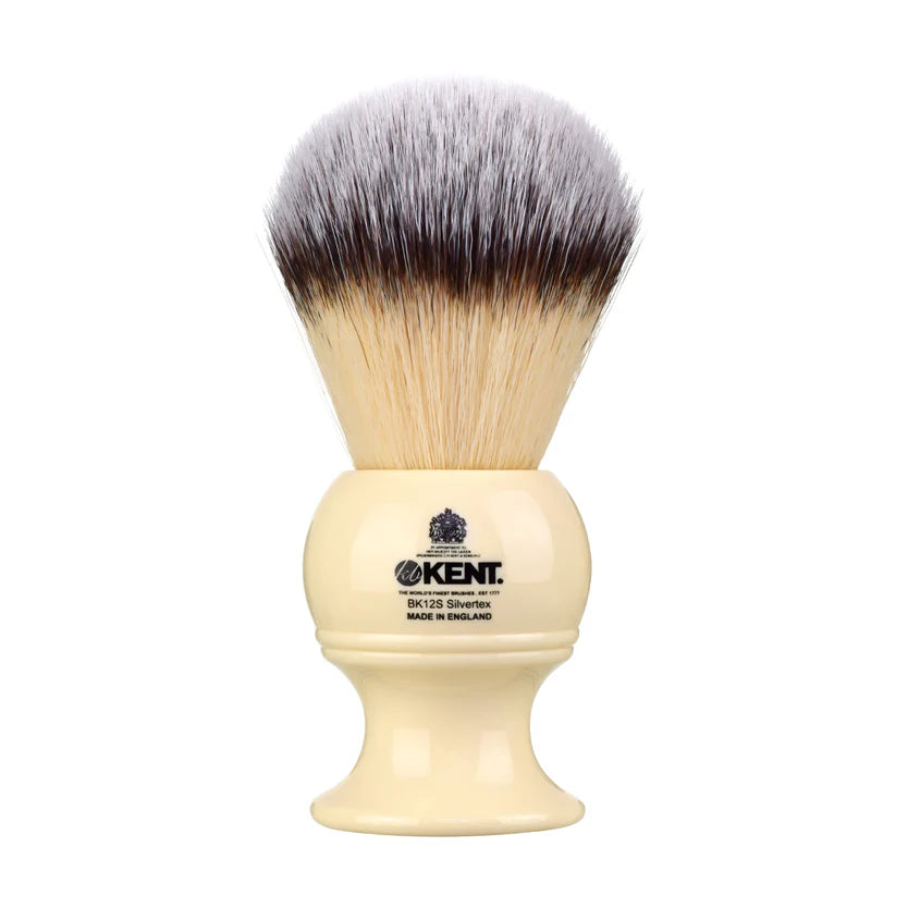 Kent Synthetic Shaving Brush - Ivory
