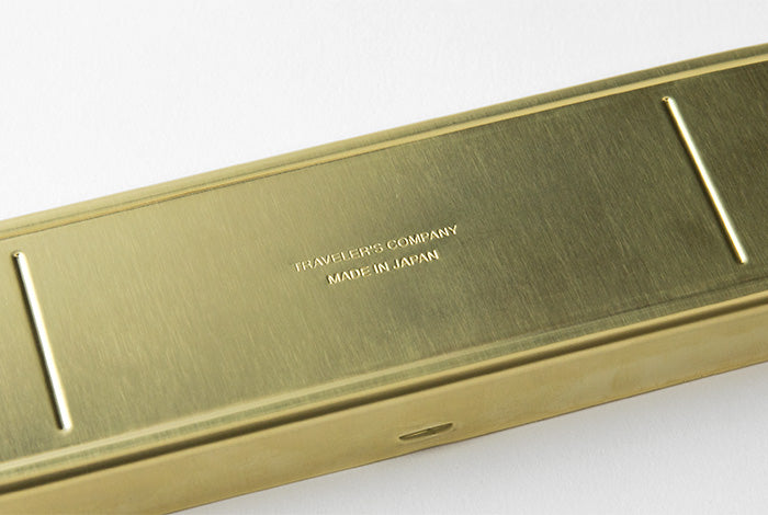 Traveler's Company Brass Pen Case