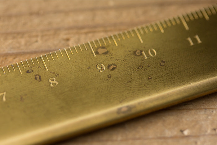 Traveler's Company Brass Ruler