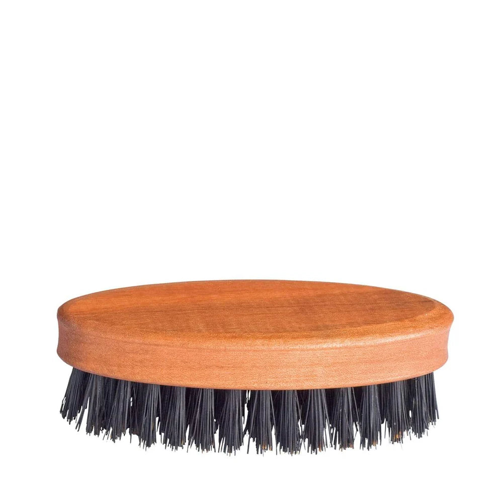 ZilberHaar Pocket Mustache and Beard Brush - Stiff Boar Bristles Small Brush - Perfect Beard Grooming Tool - Relieves beard itch - Short and Medium - Made in Europe ZilberHaar Pocket Mustache and Beard Brush - Stiff Boar Bristles Small Brush - Perfect Beard Grooming Tool - Relieves beard itch - Short and Medium - Made in Europe