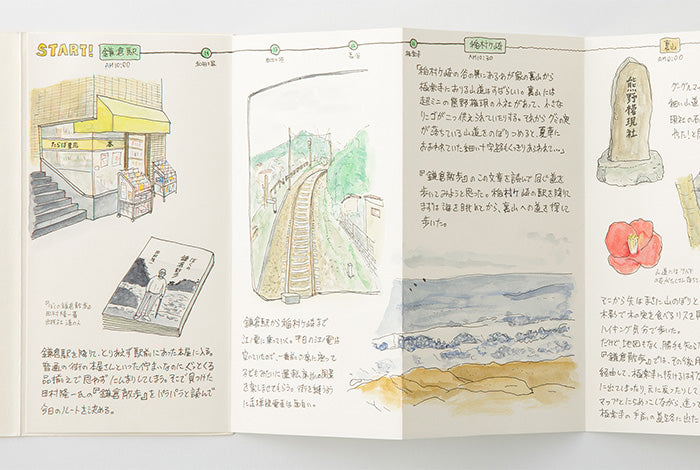Traveler&#39;s Notebook Regular 032 - Accordion Fold Paper