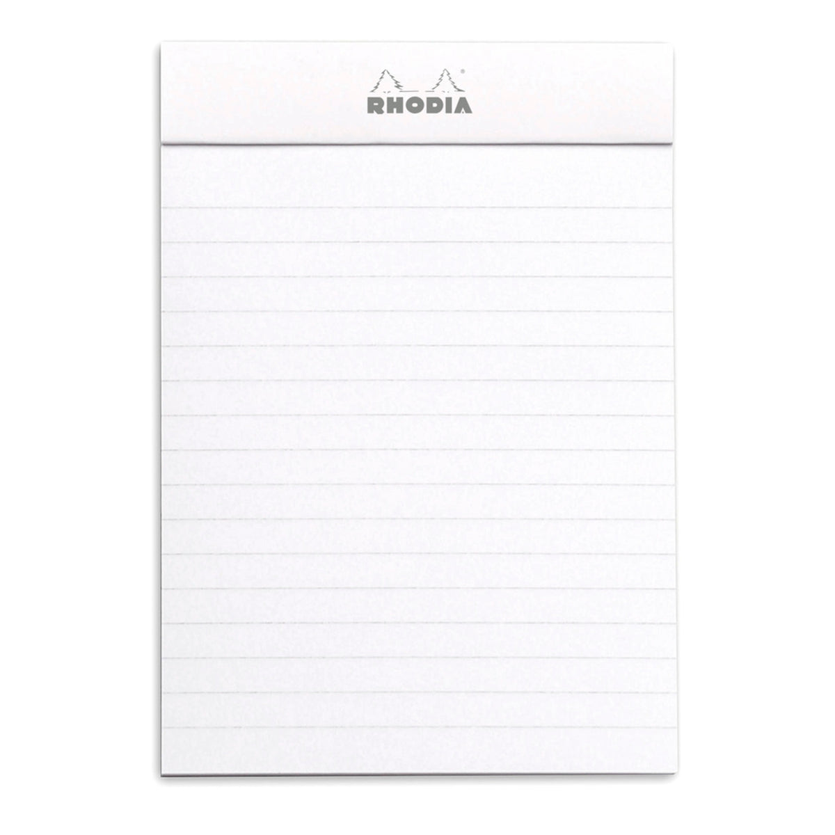 Rhodia No.13 Top Stapled Notepad A6 White