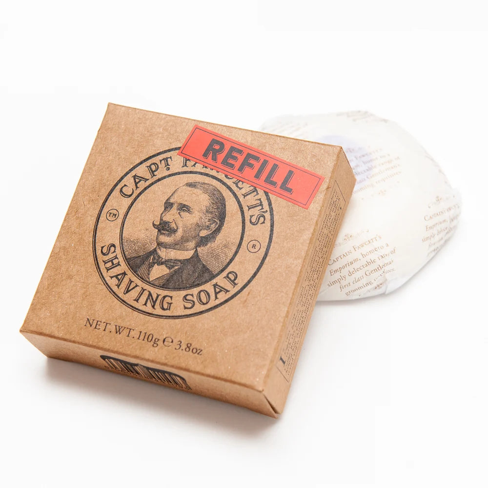 Captain Fawcett Expedition Reserve Shaving Soap Refill 110g