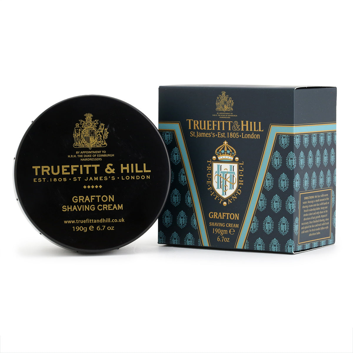 Truefitt &amp; Hill Shave Cream Bowl 190g - Grafton