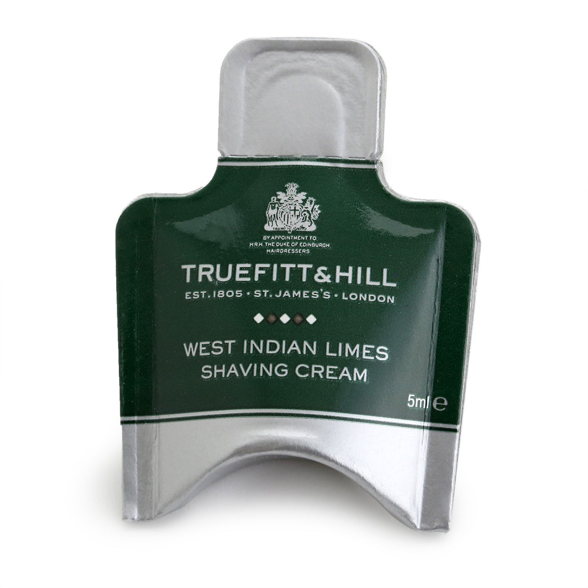 Truefitt &amp; Hill Shaving Cream Sample 5ml, West Indian Limes