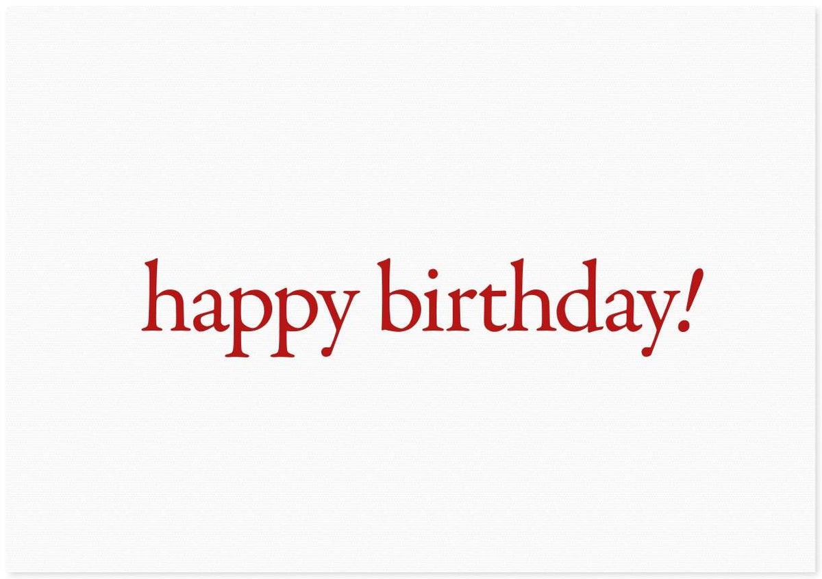 French Letter Co. Gift Card - Happy Birthday