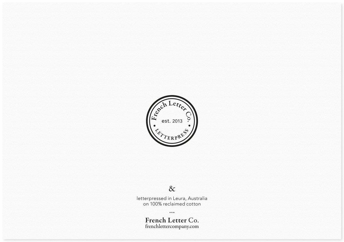 French Letter Co. Gift Card - Ampersand