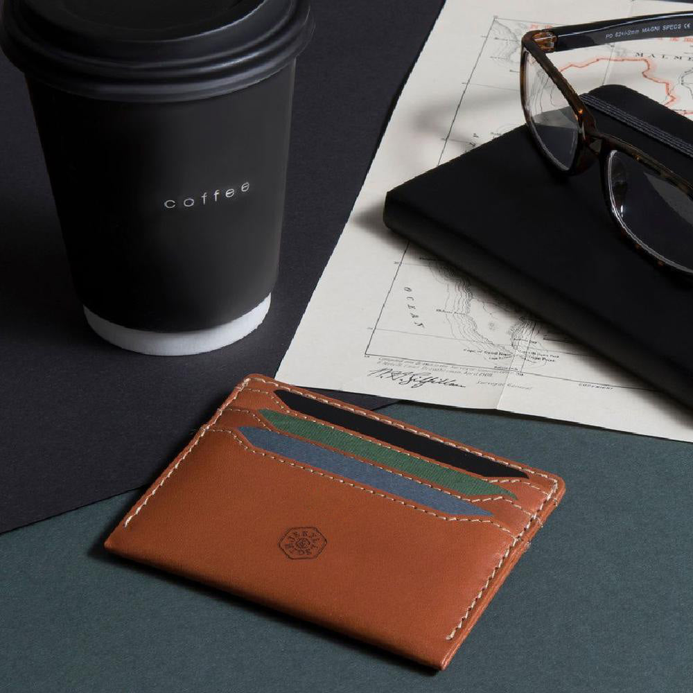 Jekyll and Hyde Slim Cardholder, Roma Tan is the ideal travel piece 